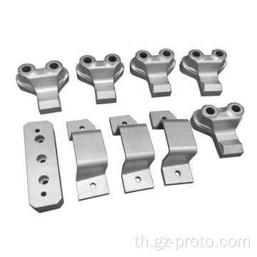 CNC Machining Center ชิ้นส่วนโลหะชิ้นส่วนเครื่องจักร CNC